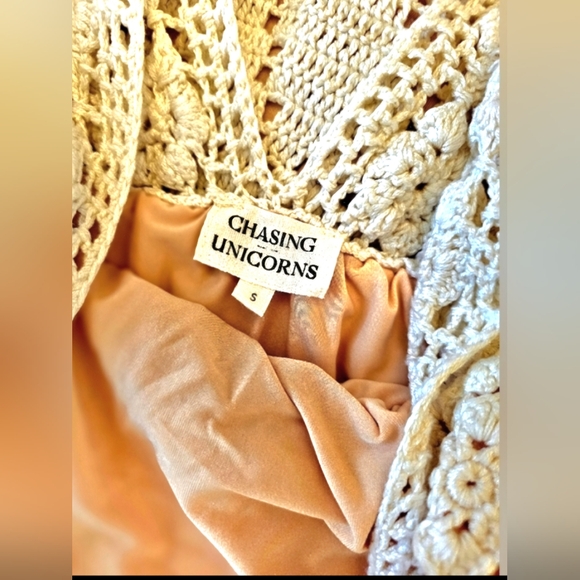 Chasing Unicorns Somebody to Love crochet and lace gown - Picture 10 of 15